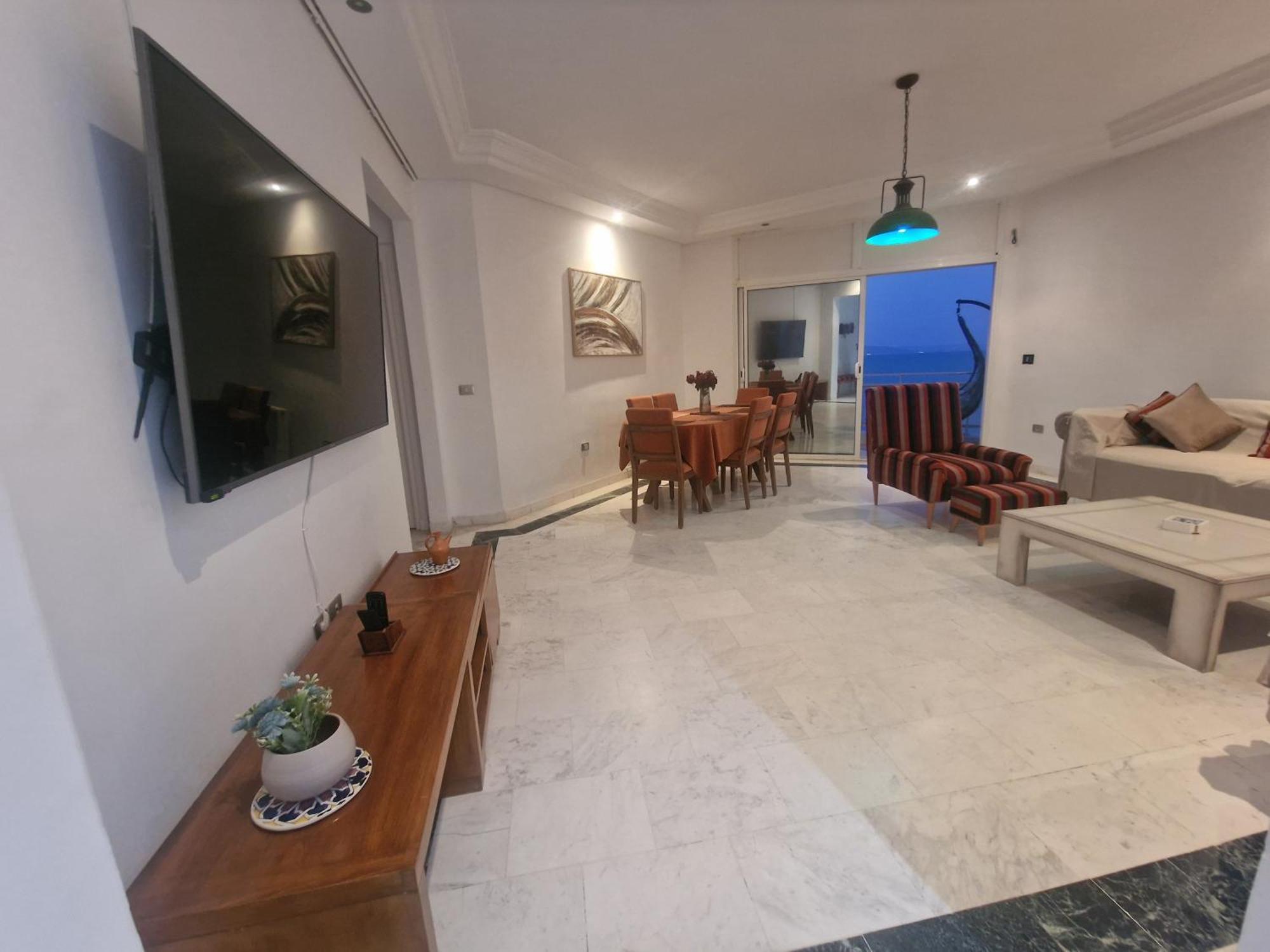 Ferienwohnung The Bleu Sea Tunis Exterior foto