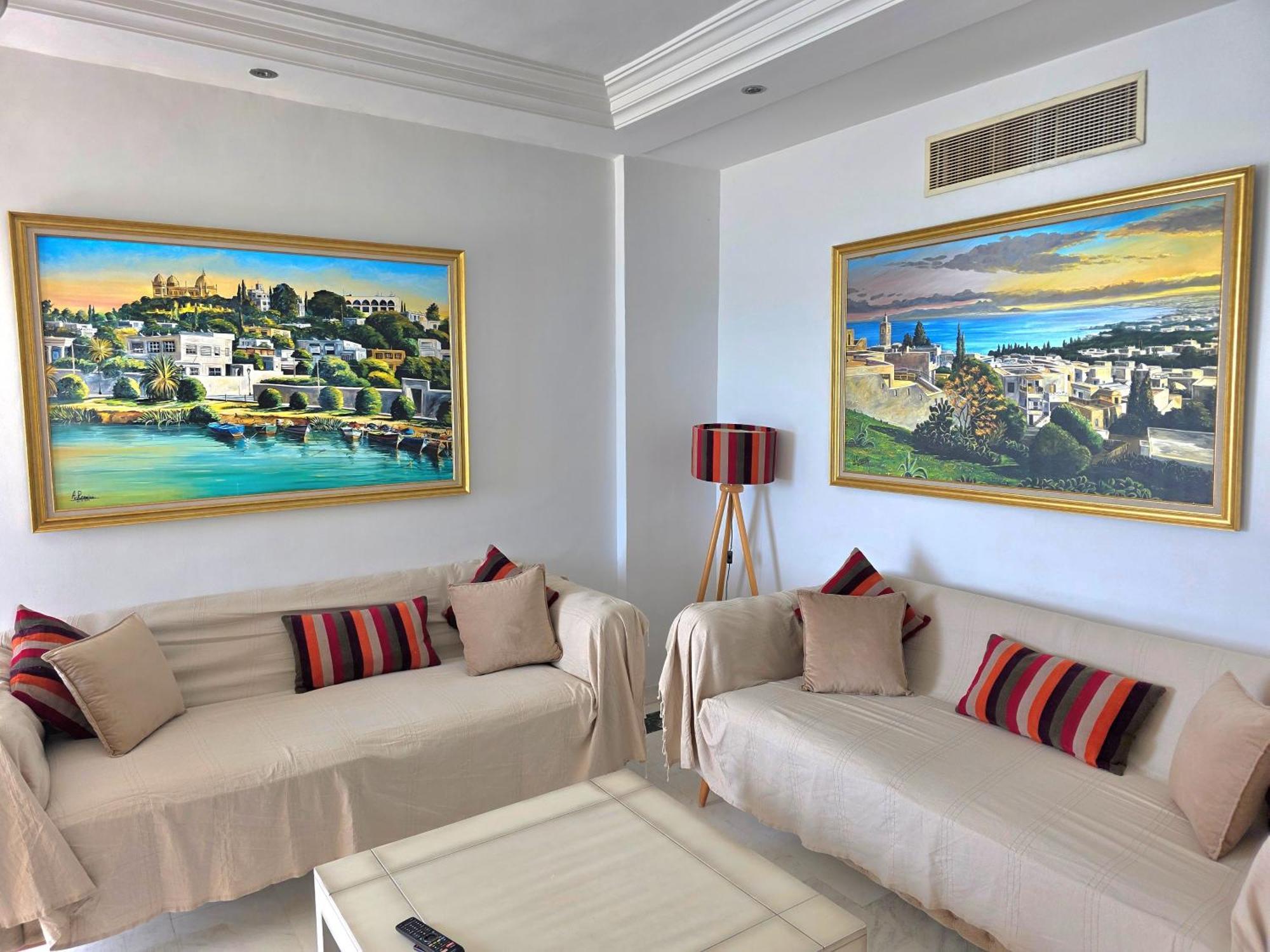 Ferienwohnung The Bleu Sea Tunis Exterior foto
